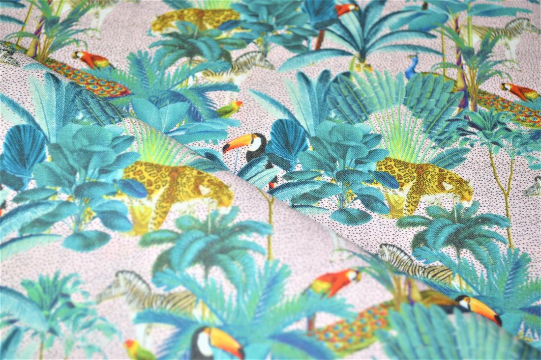 Royal Palm Digital Printed 100% Cotton
