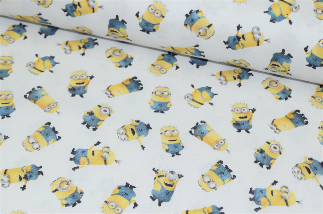 White Minions Print