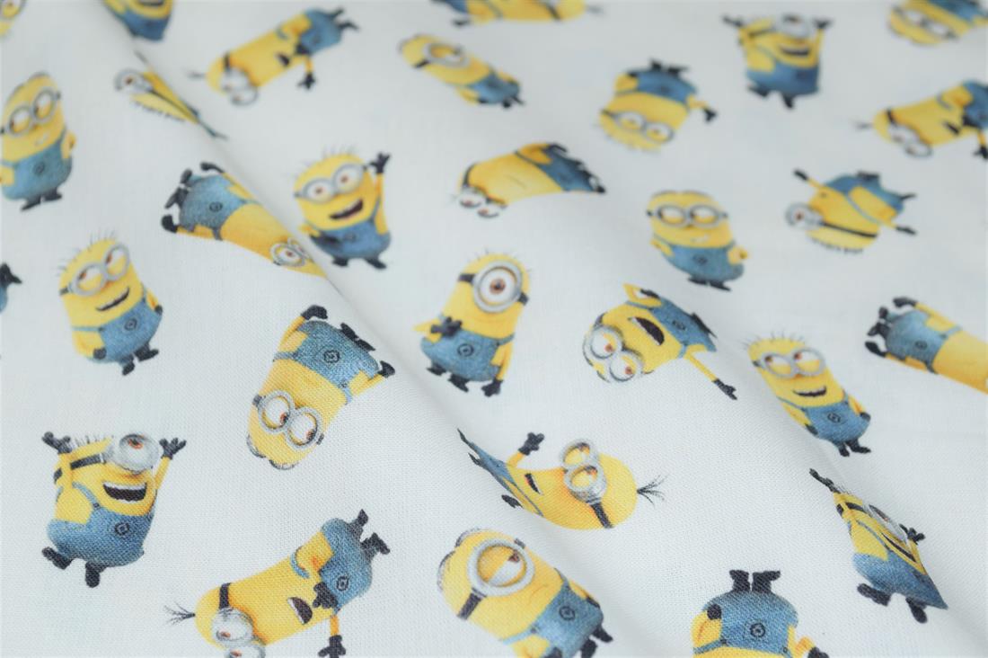 White Minions Print