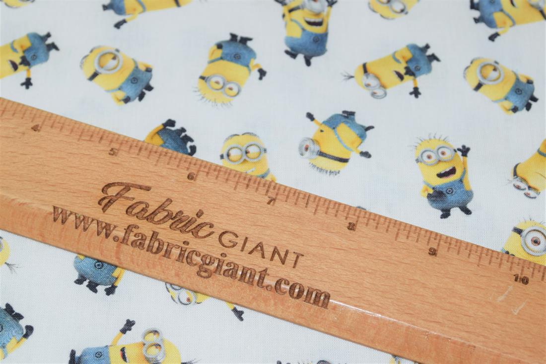 White Minions Print