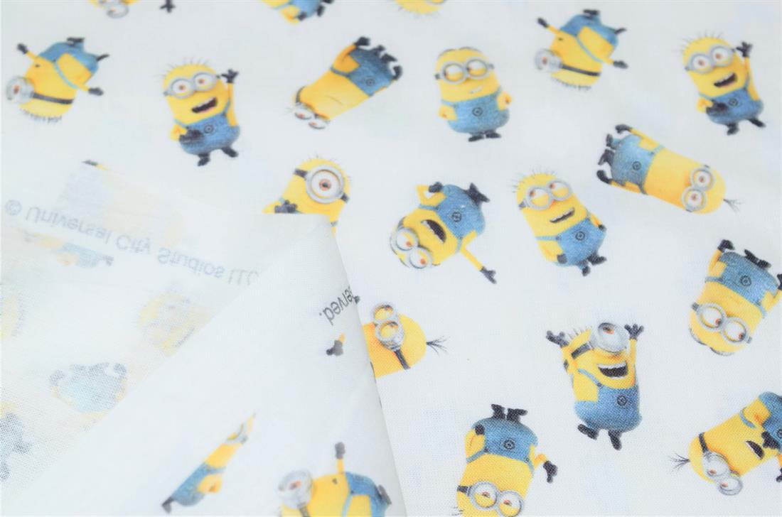 White Minions Print