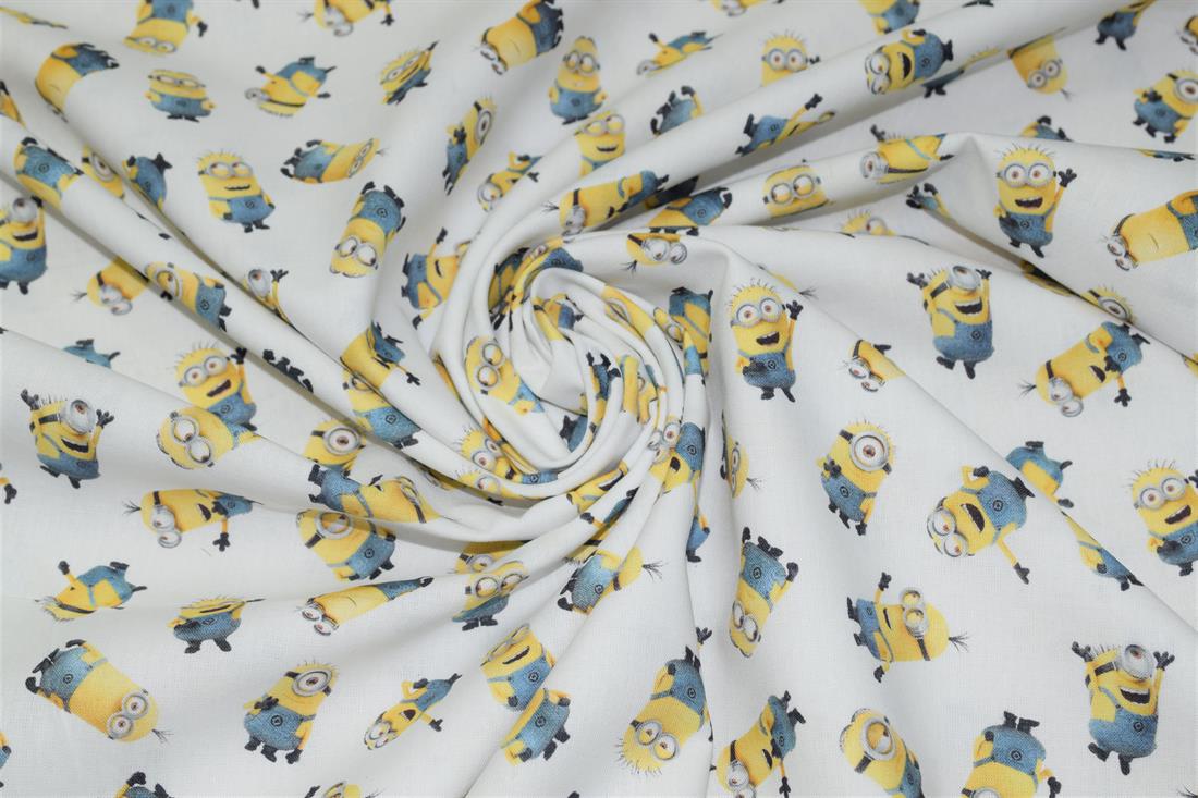 White Minions Print
