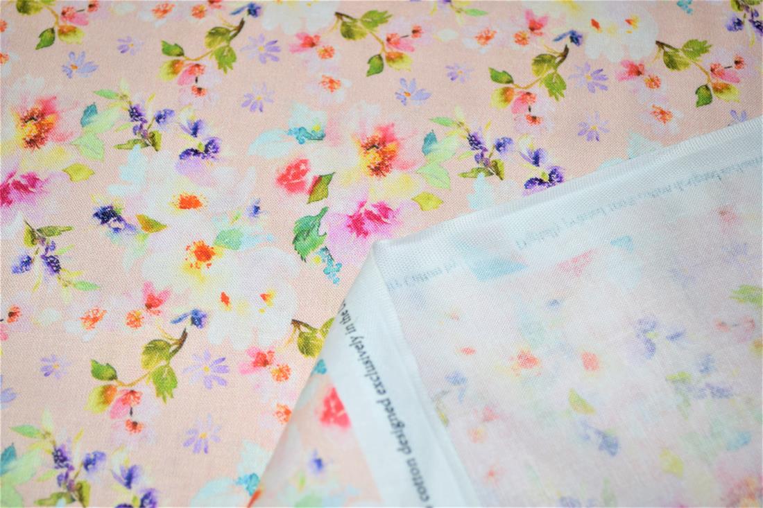 Roses Print Cotton Fabric