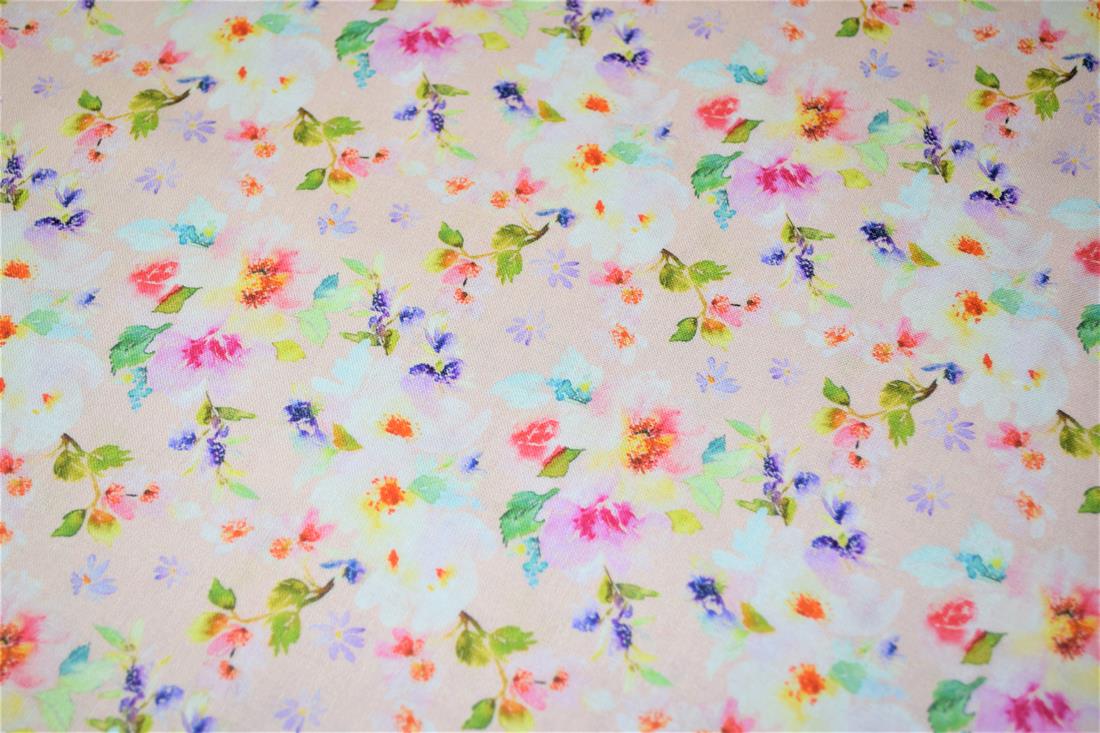 Roses Print Cotton Fabric
