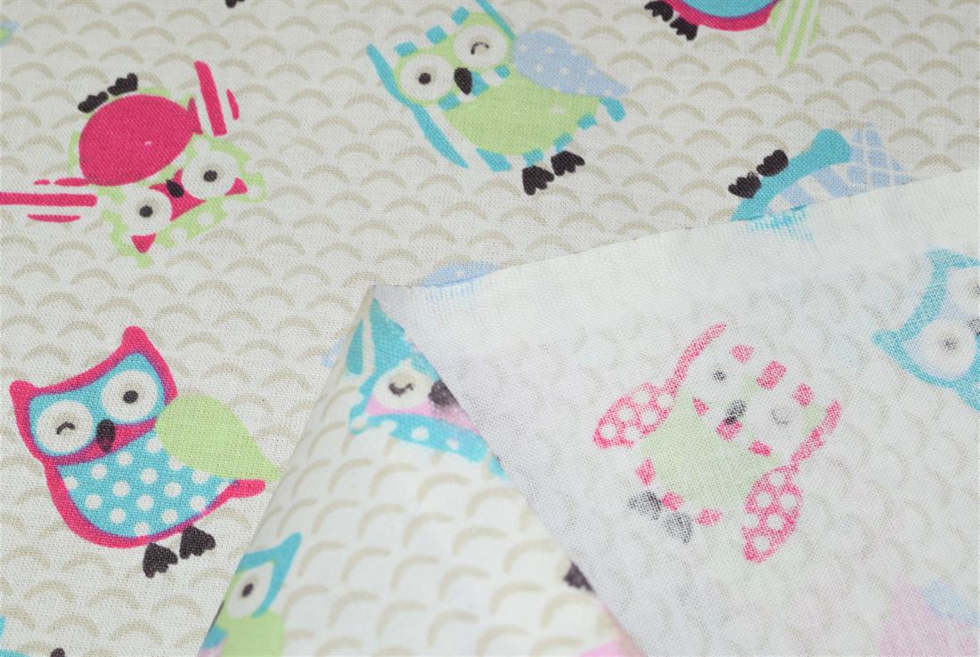 Toot Print Cotton Fabric