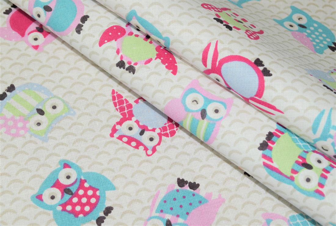 Toot Print Cotton Fabric