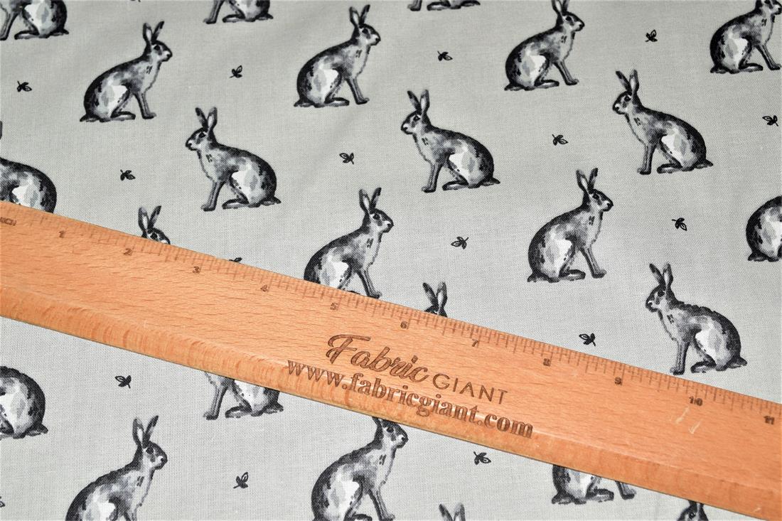 Beatrix Bunny Printed 100% Cotton Fabric