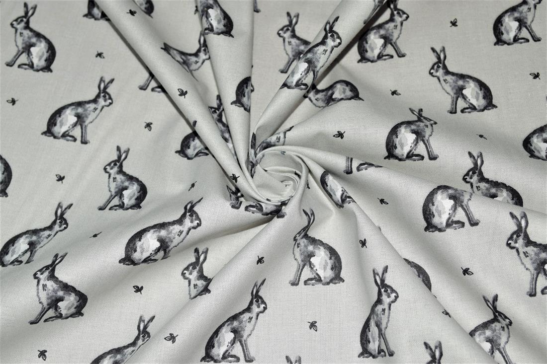 Beatrix Bunny Printed 100% Cotton Fabric