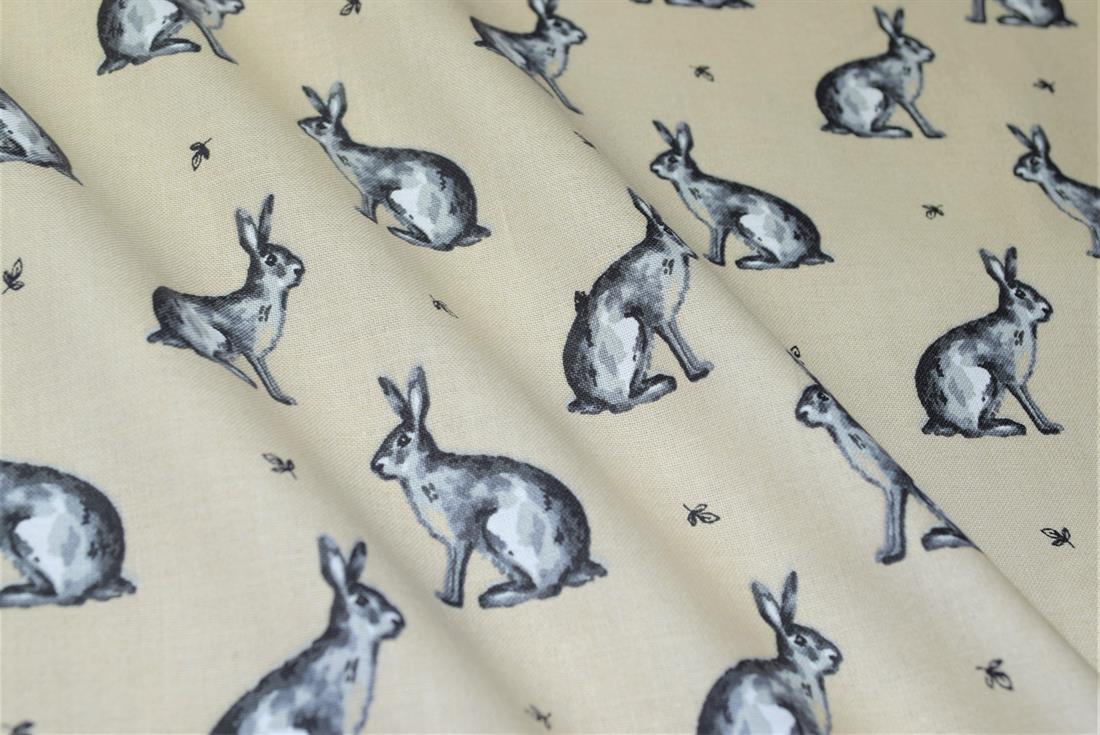 Beatrix Bunny Printed 100% Cotton Fabric