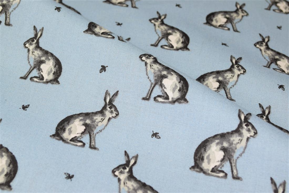 Beatrix Bunny Printed 100% Cotton Fabric