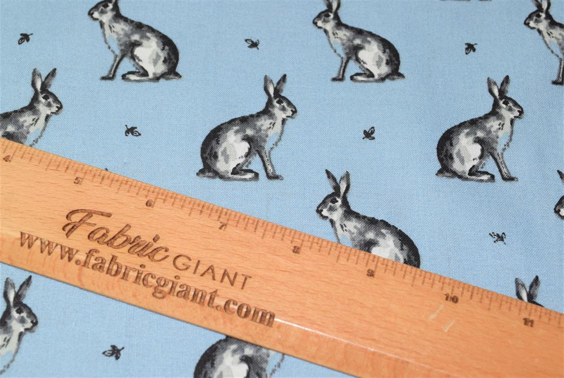 Beatrix Bunny Printed 100% Cotton Fabric