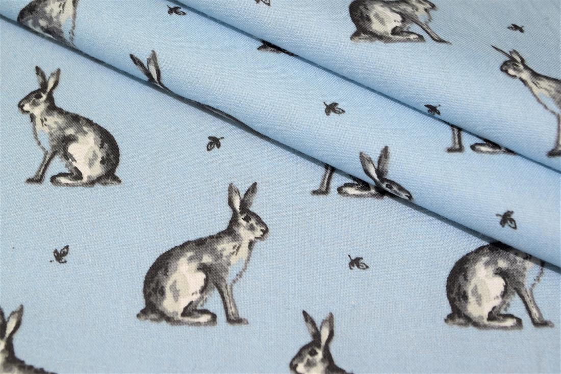 Beatrix Bunny Printed 100% Cotton Fabric