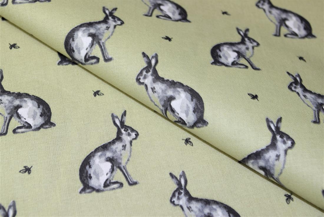 Beatrix Bunny Printed 100% Cotton