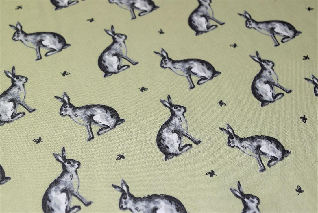 Beatrix Bunny Printed 100% Cotton