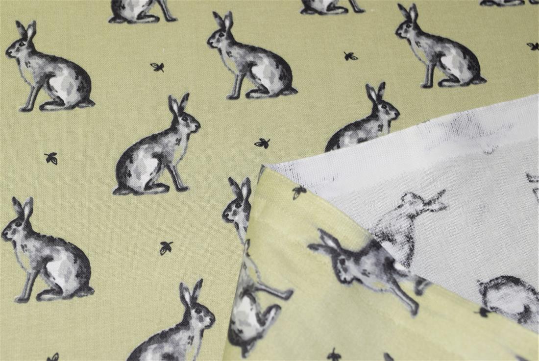 Beatrix Bunny Printed 100% Cotton