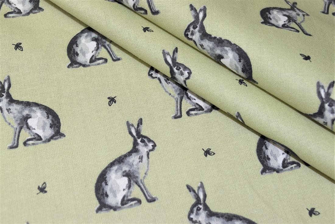 Beatrix Bunny Printed 100% Cotton
