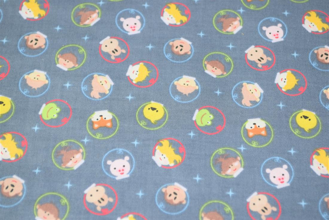 Grey Animals Print Clearance Stock
