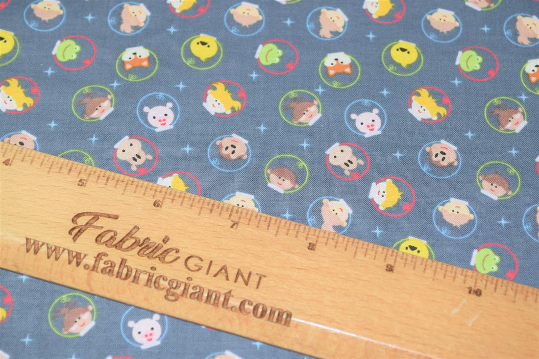 Grey Animals Print Clearance Stock