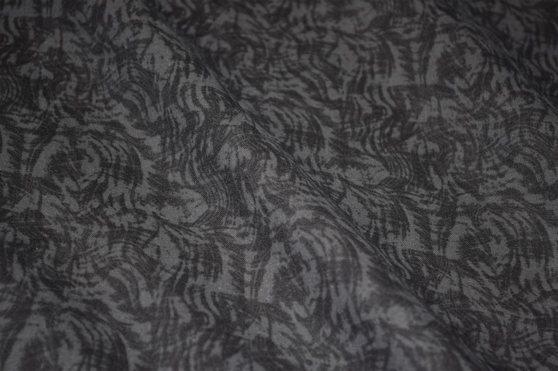 Black & Grey Coton Fabric Clearance Stock