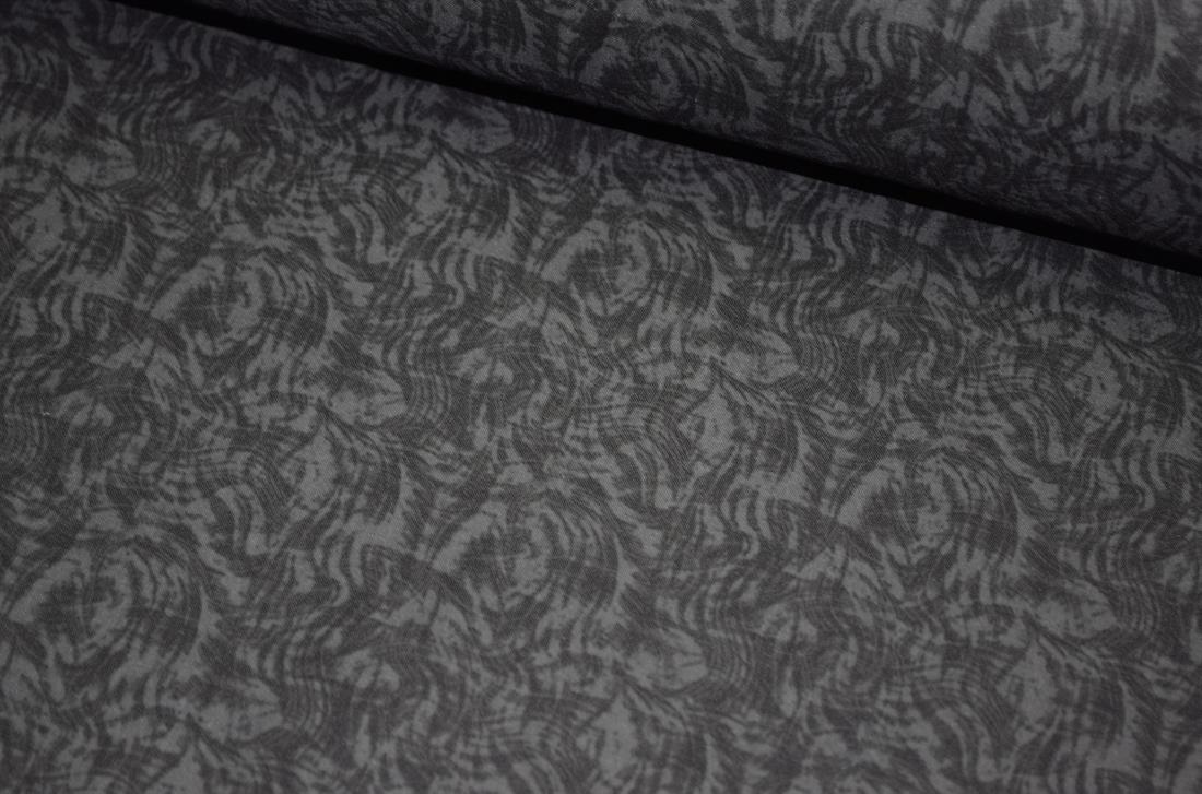 Black & Grey Coton Fabric Clearance Stock