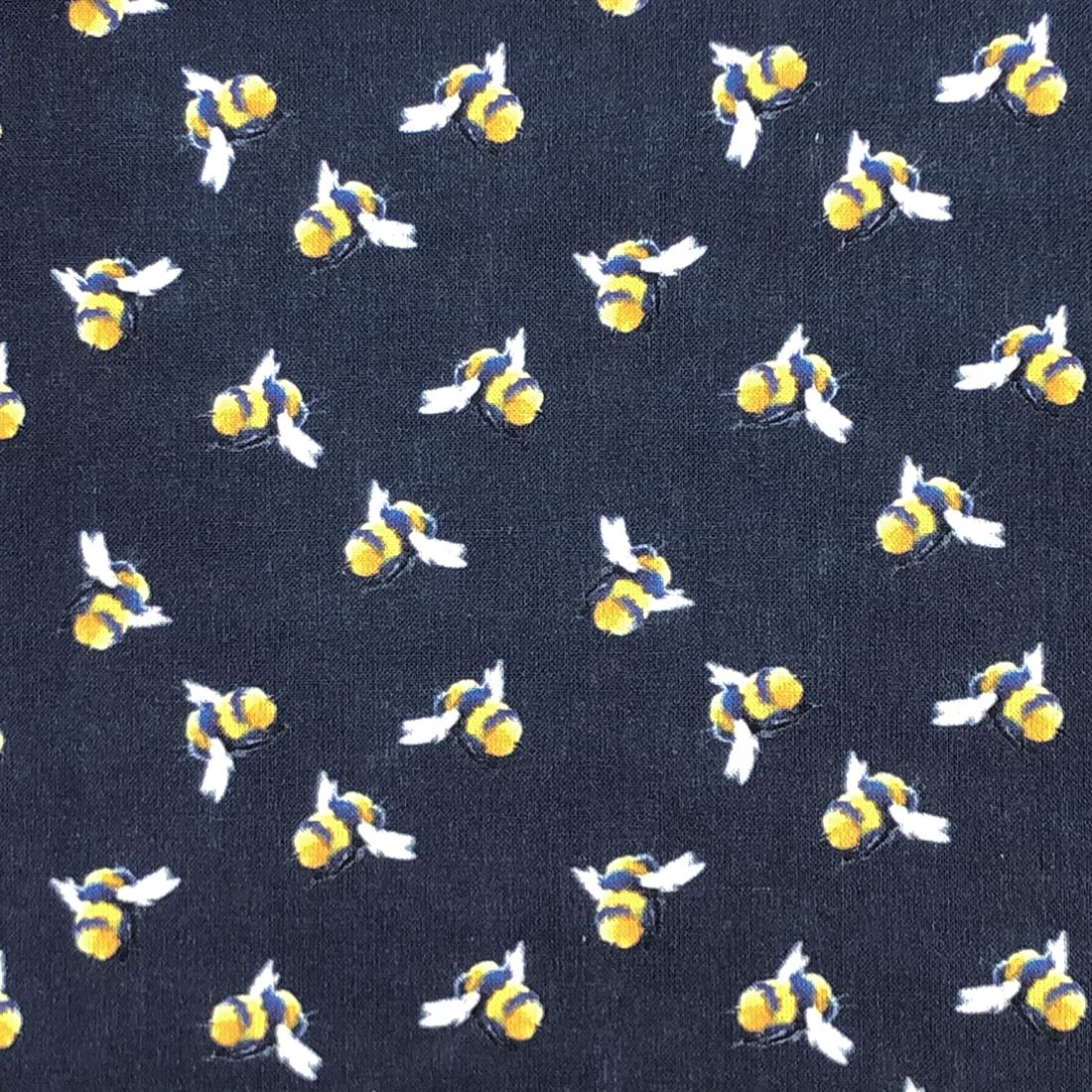 Bumble Bee Printed Digital 100% Cotton Fabric