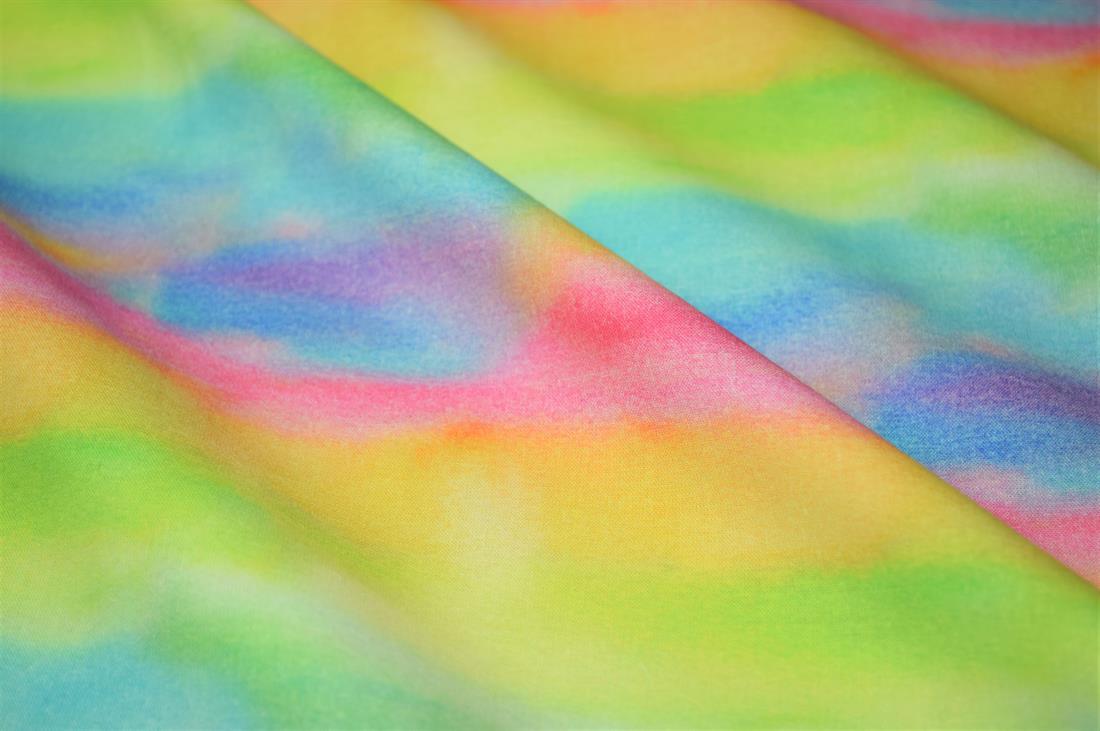 Rainbow 100 Cotton Digital Print Fabric