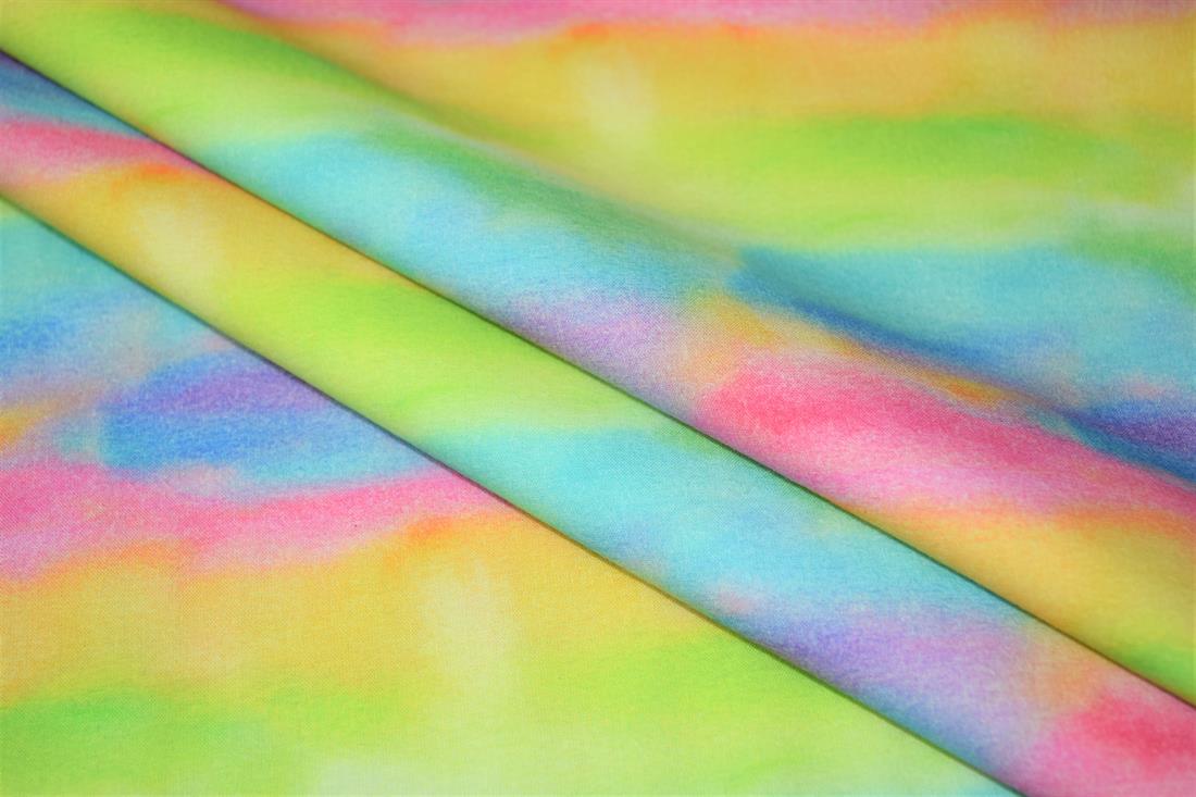 Rainbow 100 Cotton Digital Print Fabric
