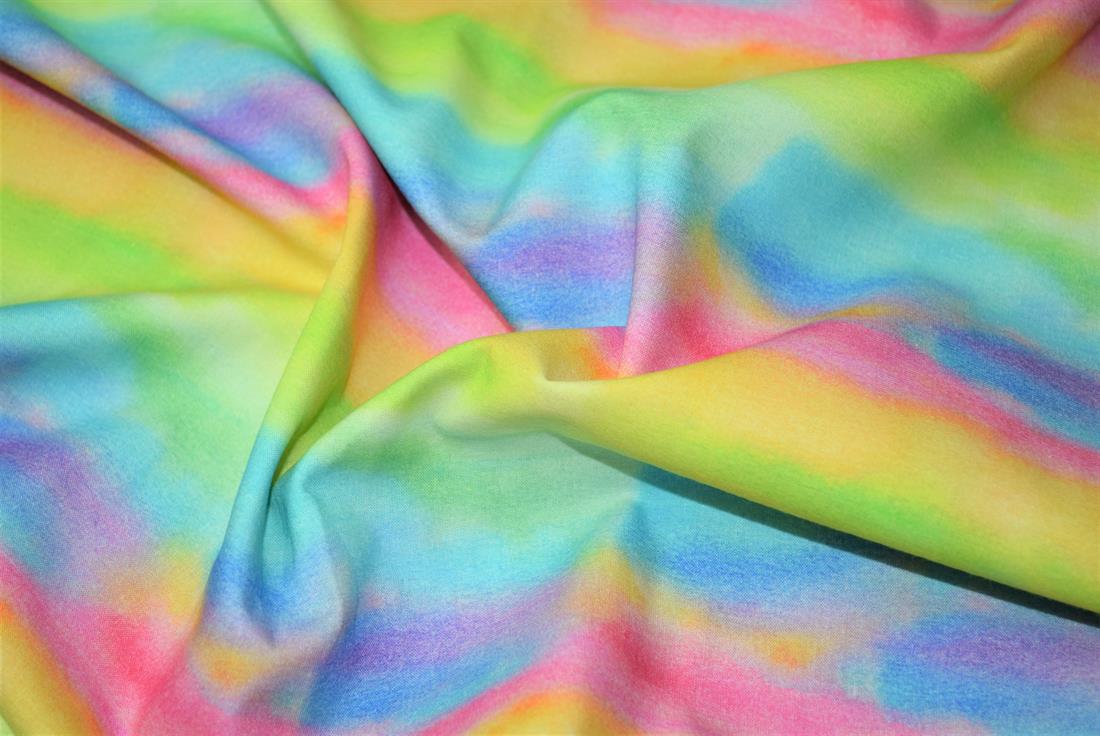 Rainbow 100 Cotton Digital Print Fabric