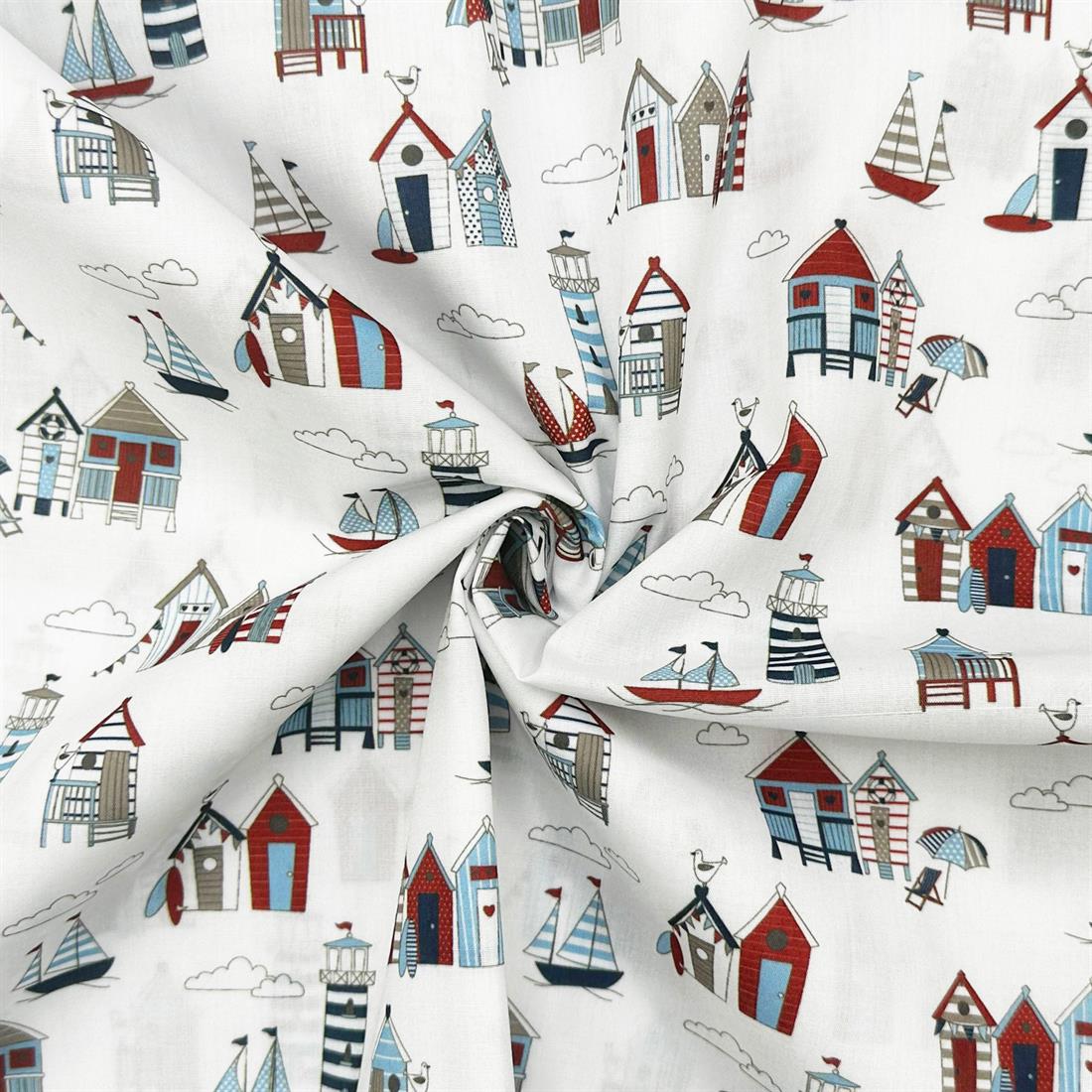 Happydays Cream Printed Polycotton FabricThis Beautiful Christmas…