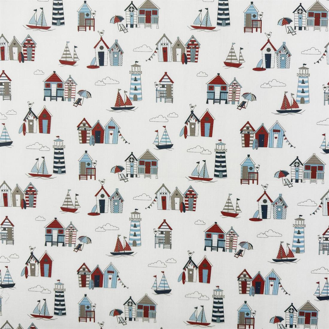 Happydays Cream Printed Polycotton FabricThis Beautiful Christmas…