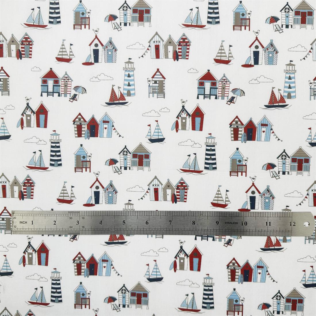 Happydays Cream Printed Polycotton FabricThis Beautiful Christmas…
