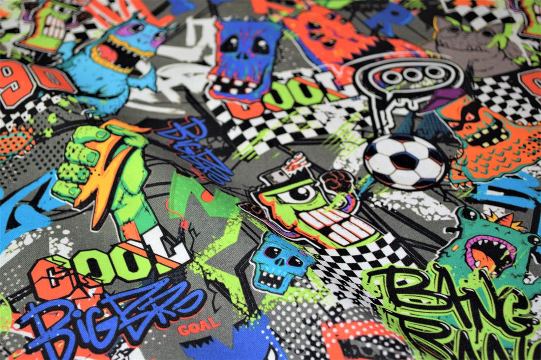 Printed Crafty 100% Cotton Fabric