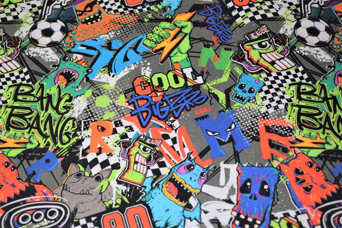 Printed Crafty 100% Cotton Fabric
