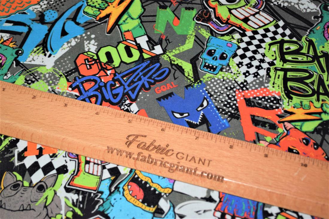 Printed Crafty 100% Cotton Fabric