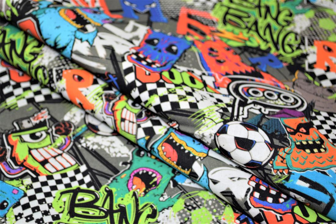 Printed Crafty 100% Cotton Fabric
