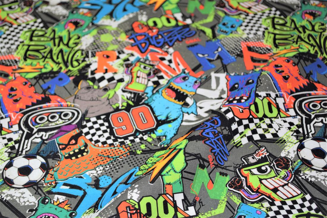 Printed Crafty 100% Cotton Fabric