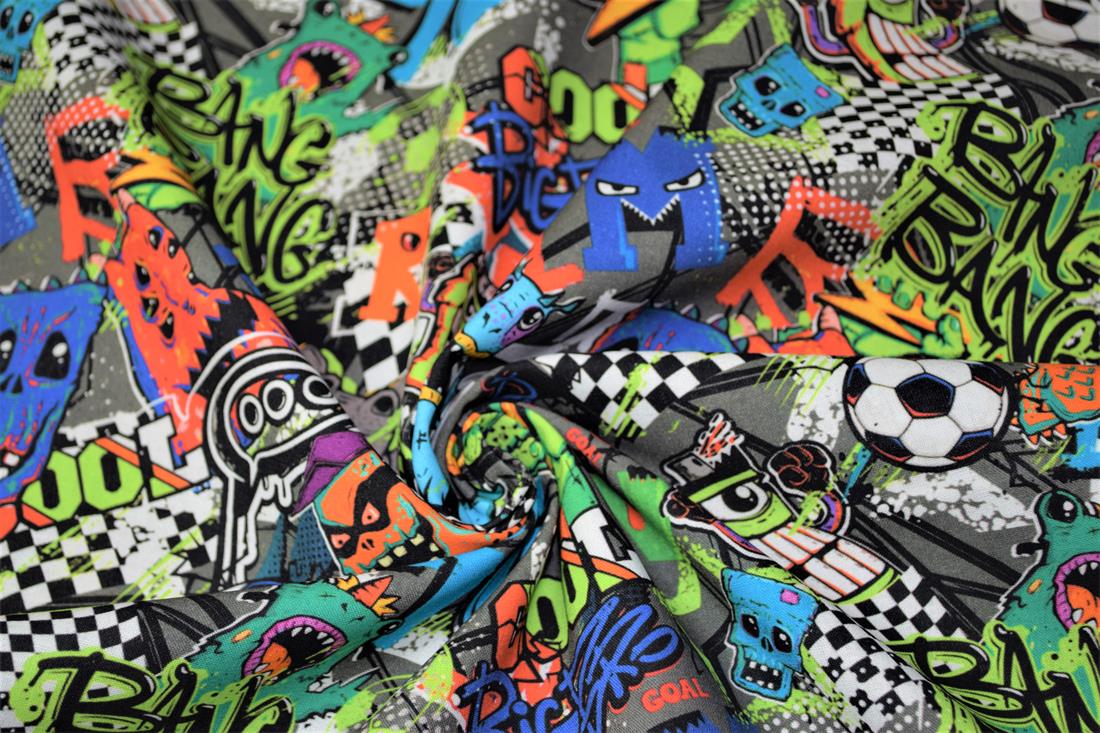 Printed Crafty 100% Cotton Fabric