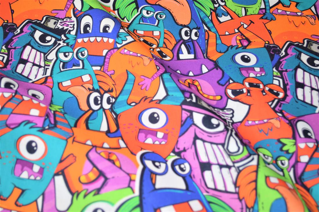 Printed Crafty 100% Cotton Fabric