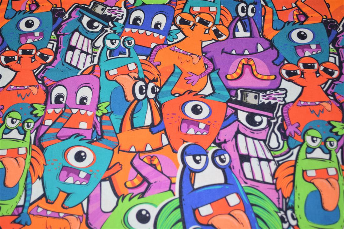 Printed Crafty 100% Cotton Fabric