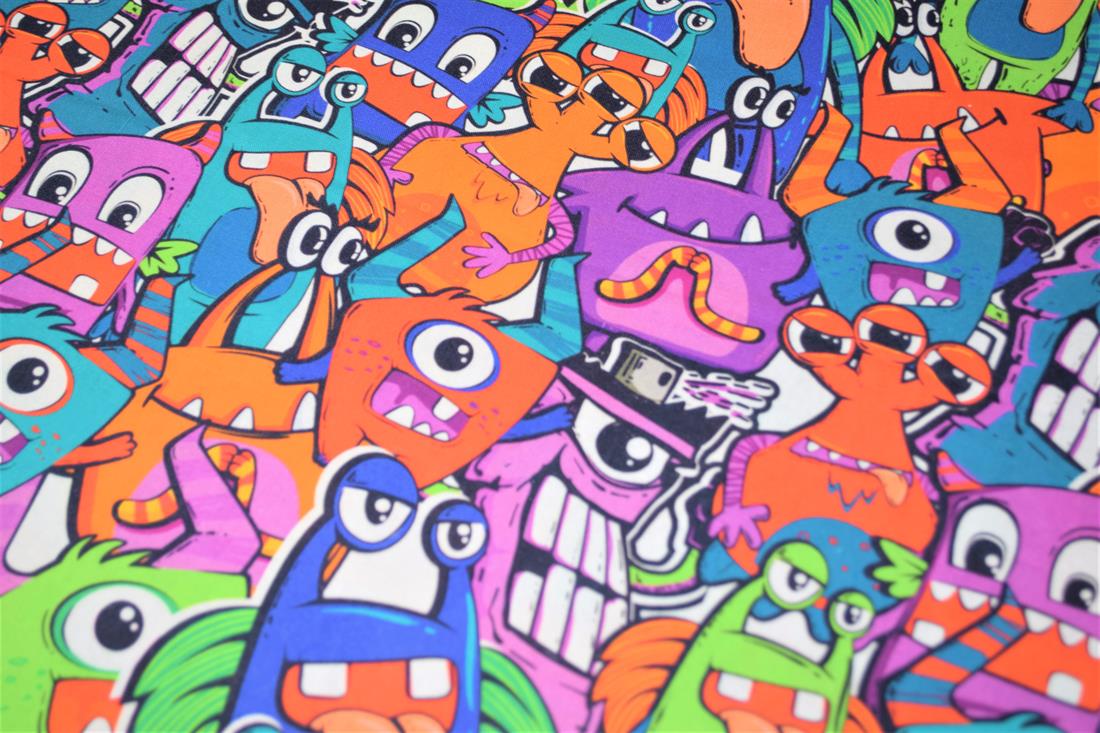 Printed Crafty 100% Cotton Fabric