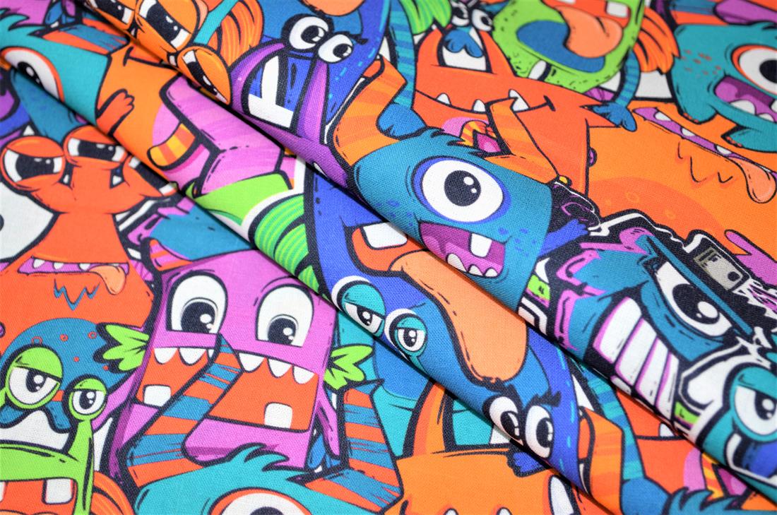 Printed Crafty 100% Cotton Fabric