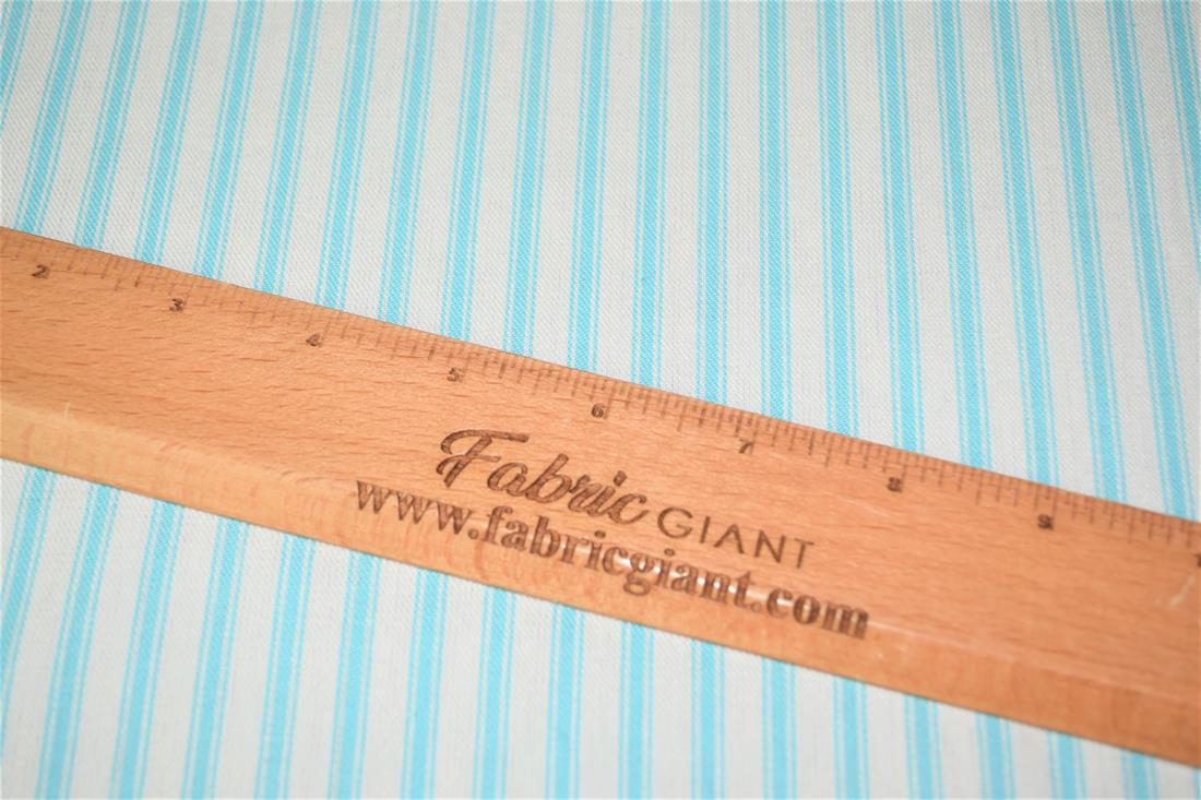Striped Canvas Printed Fabric