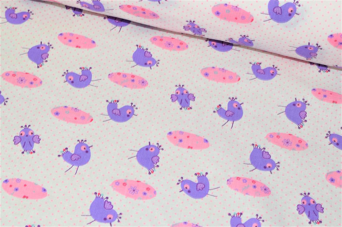 White & Pink Chick/ Easter print