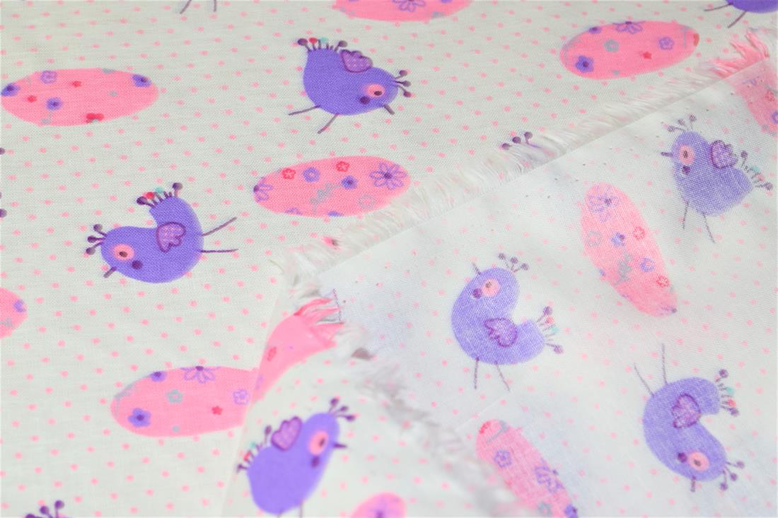 White & Pink Chick/ Easter print
