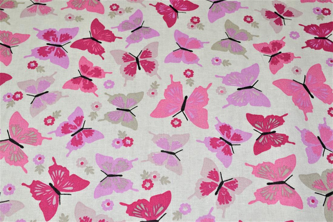 Butterflies 100% cotton
