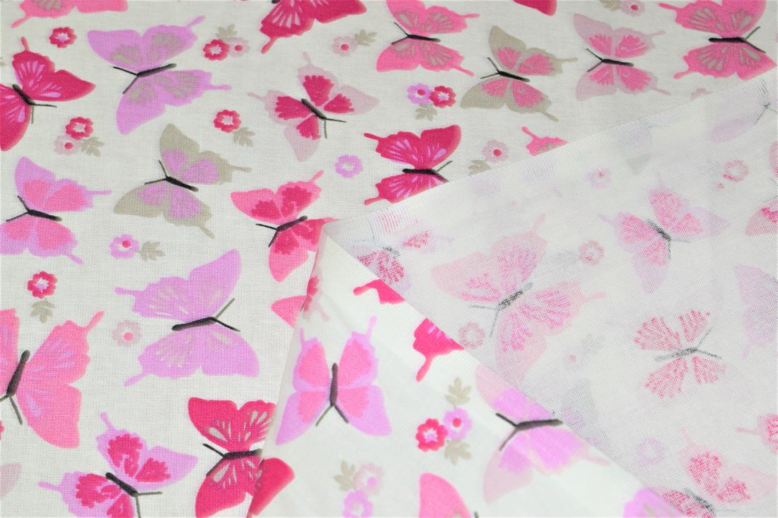 Butterflies 100% cotton