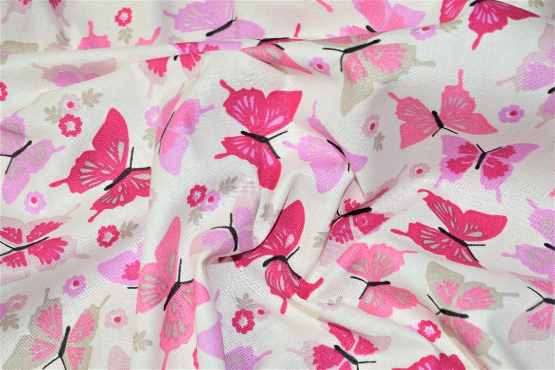 Butterflies 100% cotton