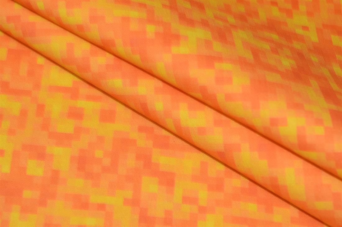 Minecraft Block Design Cotton Fabric