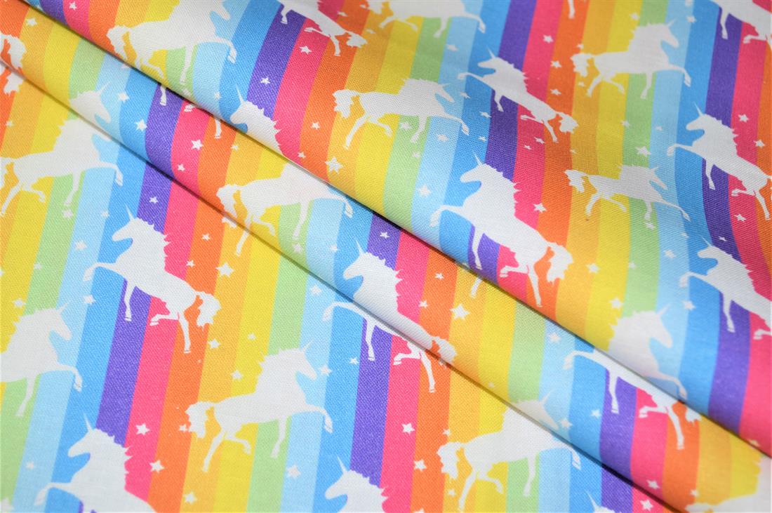 Printed 100% Cotton Hours Fabric