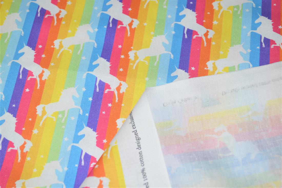 Printed 100% Cotton Hours Fabric
